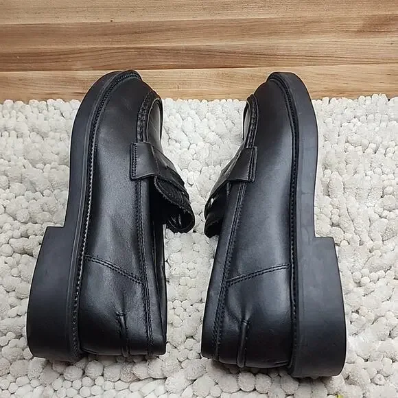 Blondo Black Leather Loafers - Picture 14 of 16
